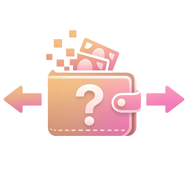 Missing money icon